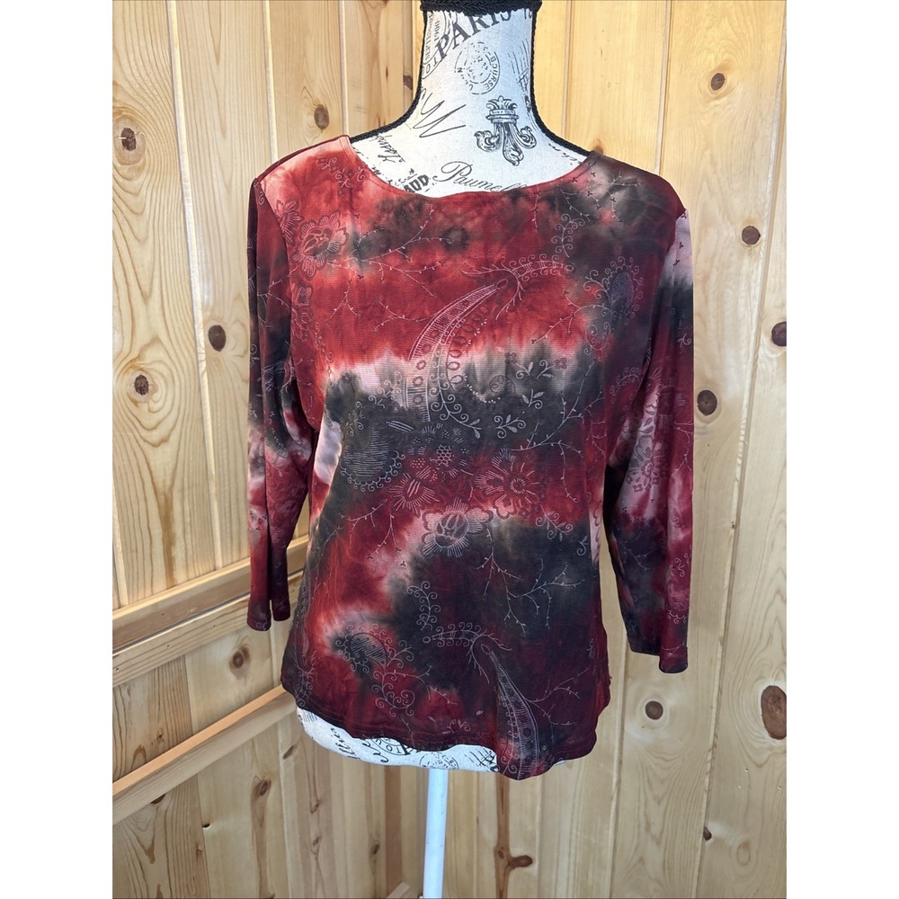 Vintage Y2K Coldwater Creek Whimsigoth Top Fairy Vampire Shirt Medium